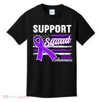 Cancer Awareness I Support Squad I Hodgkin Lymphoma Kids T-Shirt thumb 0