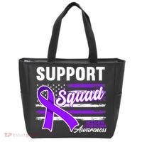 Cancer Awareness I Support Squad I Hodgkin Lymphoma Tote Bag thumb 0