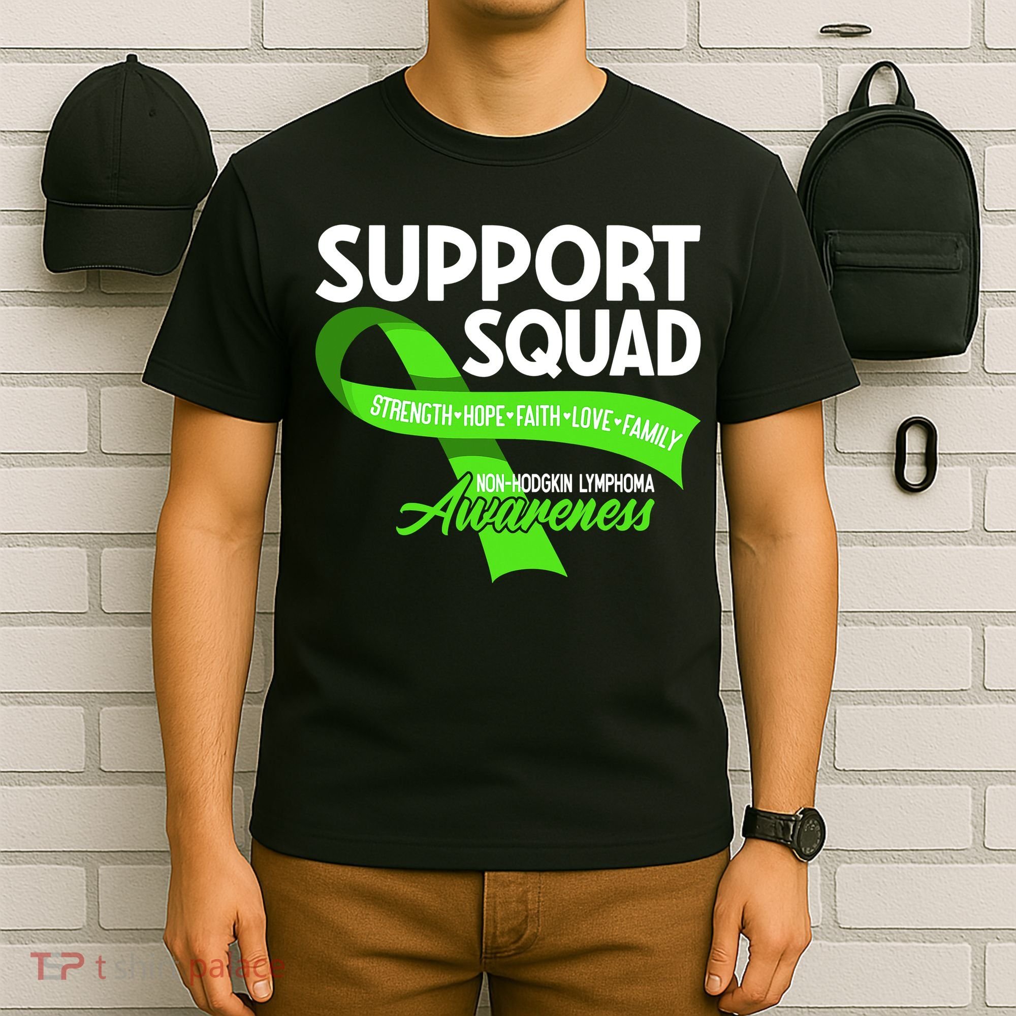 Cancer Awareness I Support Squad NonHodgkin Lymphoma T-Shirt