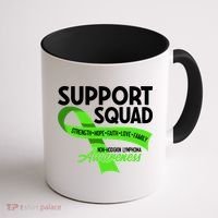 Cancer Awareness I Support Squad NonHodgkin Lymphoma Coffee Mug thumb 1