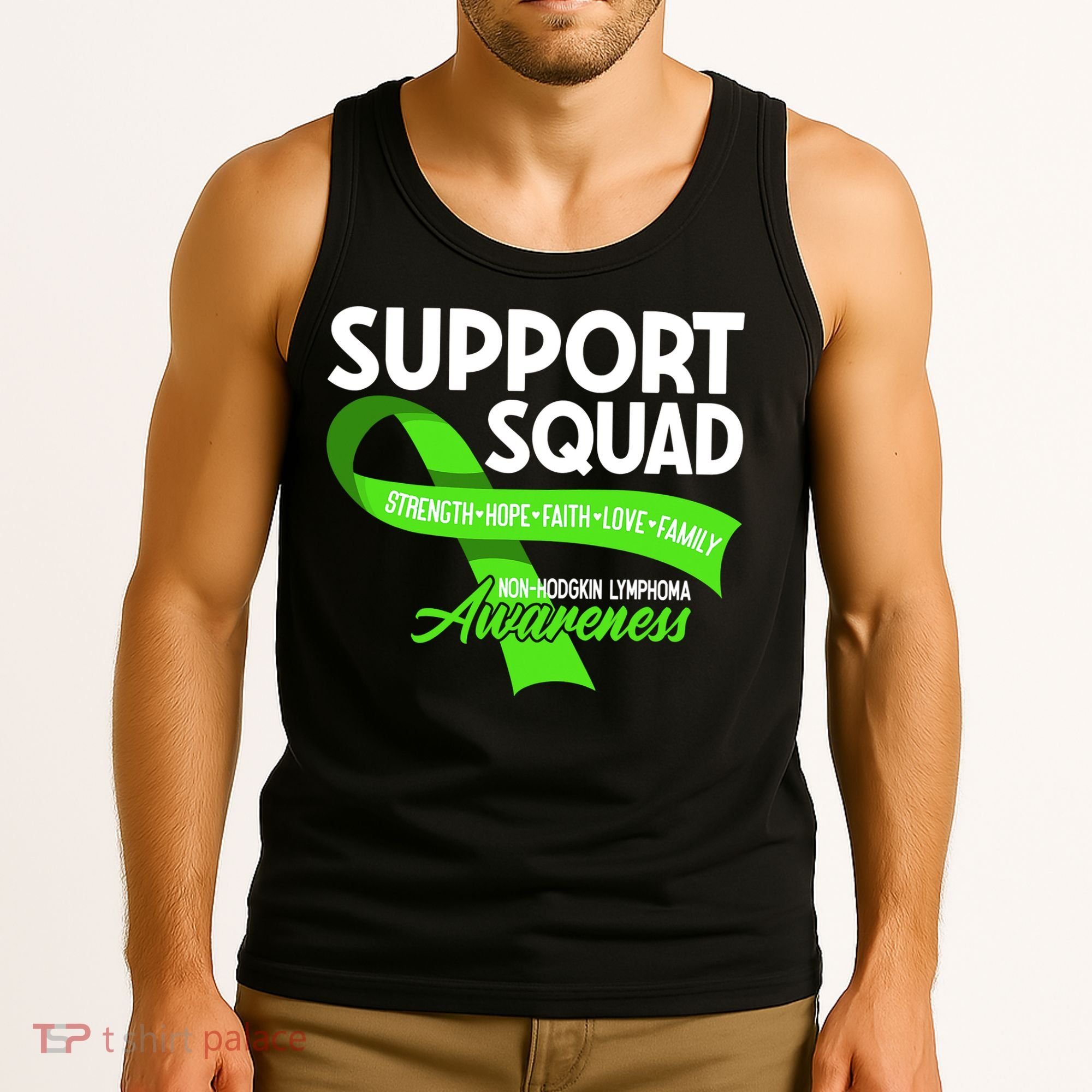 Cancer Awareness I Support Squad NonHodgkin Lymphoma Tank Top