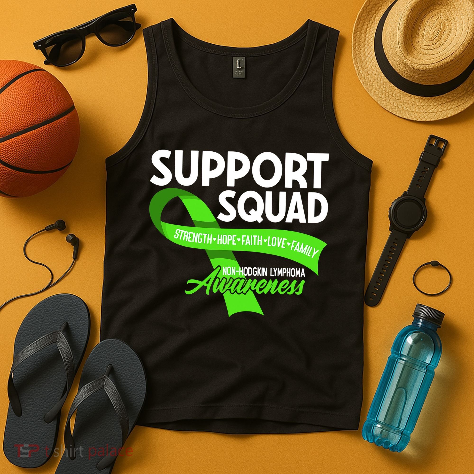Cancer Awareness I Support Squad NonHodgkin Lymphoma Tank Top