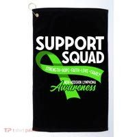 Cancer Awareness I Support Squad NonHodgkin Lymphoma Golf Towel thumb 0