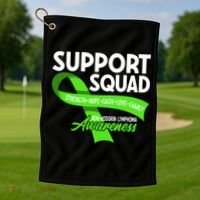 Cancer Awareness I Support Squad NonHodgkin Lymphoma Golf Towel thumb 1