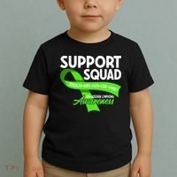 Cancer Awareness I Support Squad NonHodgkin Lymphoma Toddler T-Shirt thumb 2