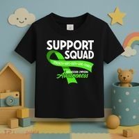 Cancer Awareness I Support Squad NonHodgkin Lymphoma Toddler T-Shirt thumb 3