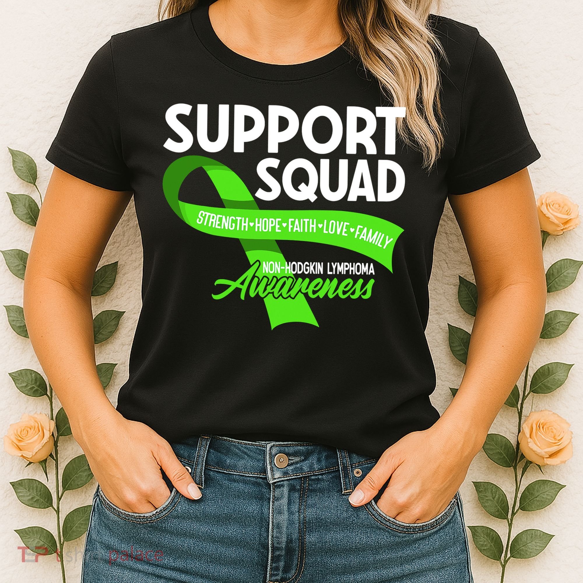 Cancer Awareness I Support Squad NonHodgkin Lymphoma Women's T-Shirt