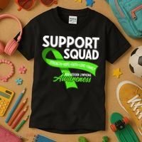 Cancer Awareness I Support Squad NonHodgkin Lymphoma Kids T-Shirt thumb 3