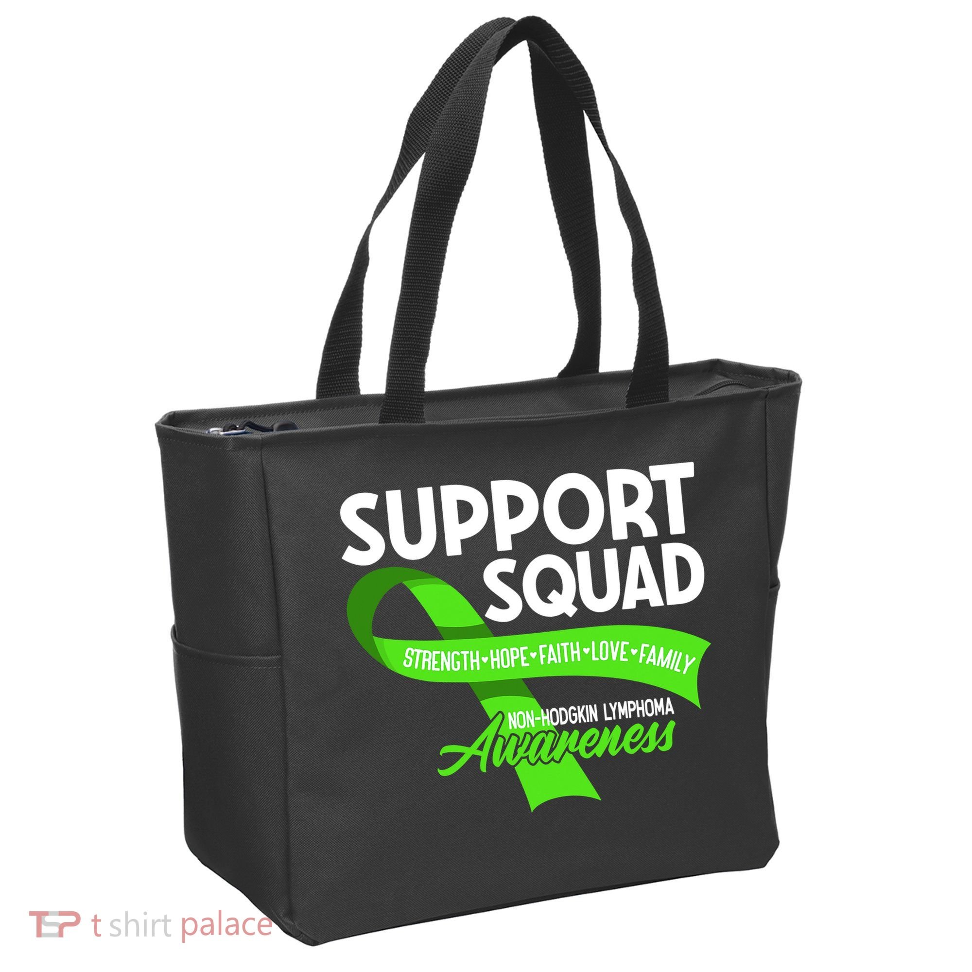 Cancer Awareness I Support Squad NonHodgkin Lymphoma Tote Bag