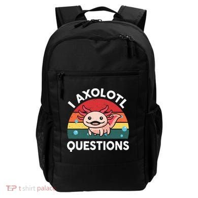 Cute Axolotlshirt I Axolotl Question Backpack