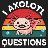 Cute Axolotlshirt I Axolotl Question Beanie thumb 2