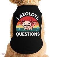 Cute Axolotl- I Axolotl Question   Funny Doggie Tank thumb 0