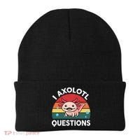 Cute Axolotl- I Axolotl Question   Funny Beanie thumb 0