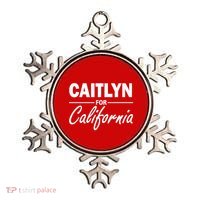 Caitlyn For California  Ornament thumb 0