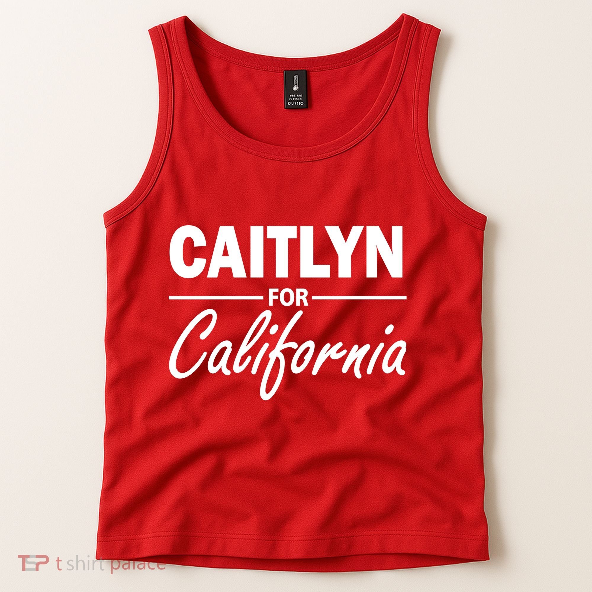 Caitlyn For California  Tank Top