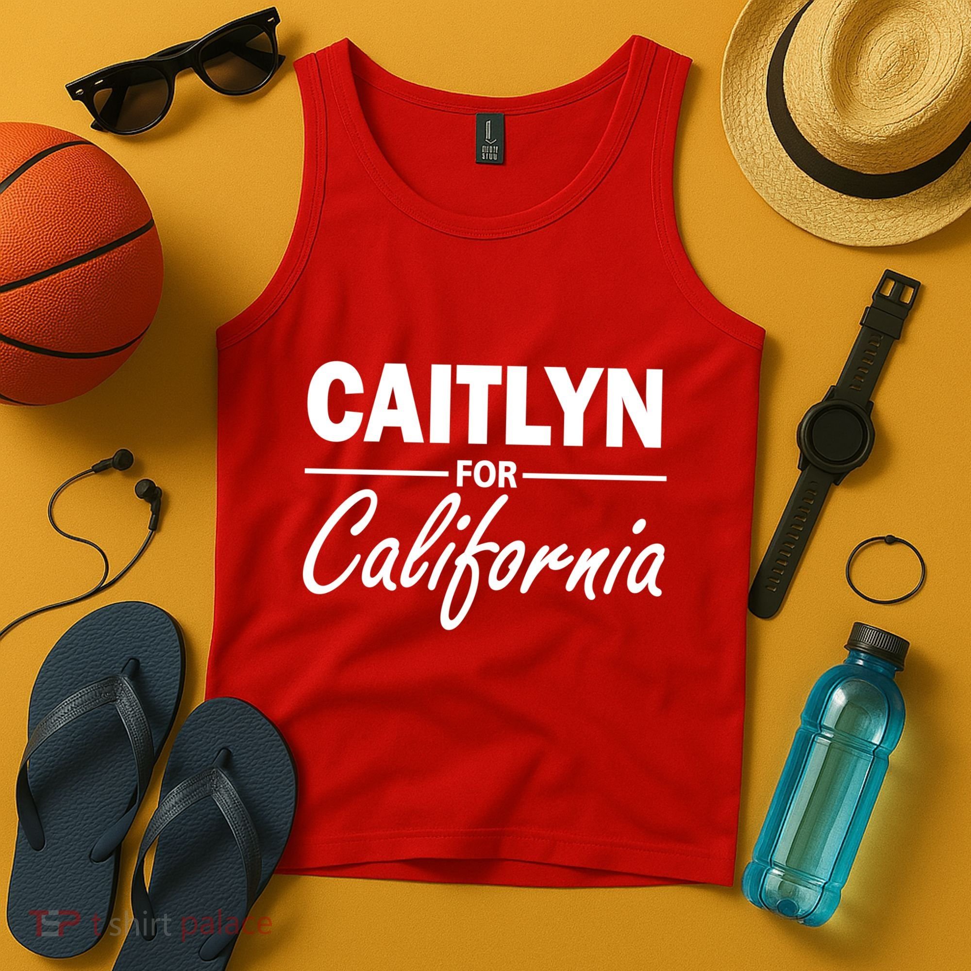 Caitlyn For California  Tank Top