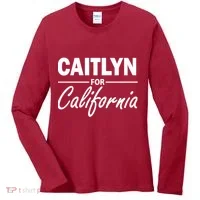 Caitlyn For California  Women's Long Sleeve Shirt thumb 0