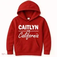 Caitlyn For California  Kids Hoodie thumb 0