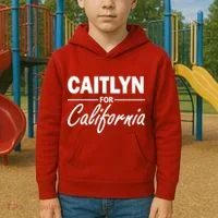 Caitlyn For California  Kids Hoodie thumb 2