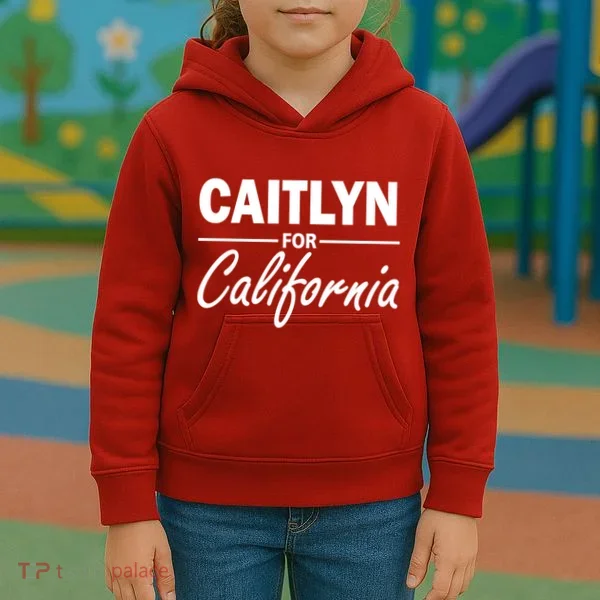 Caitlyn For California  Kids Hoodie