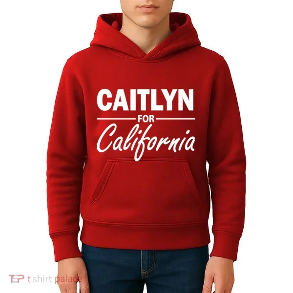 Caitlyn For California  Kids Hoodie