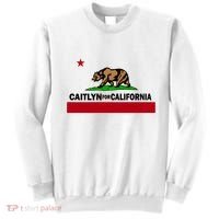 Caitlyn For California Governor Jenner Cali Flag Sweatshirt thumb 0