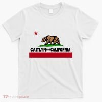 Caitlyn For California Governor Jenner Cali Flag T-Shirt thumb 0