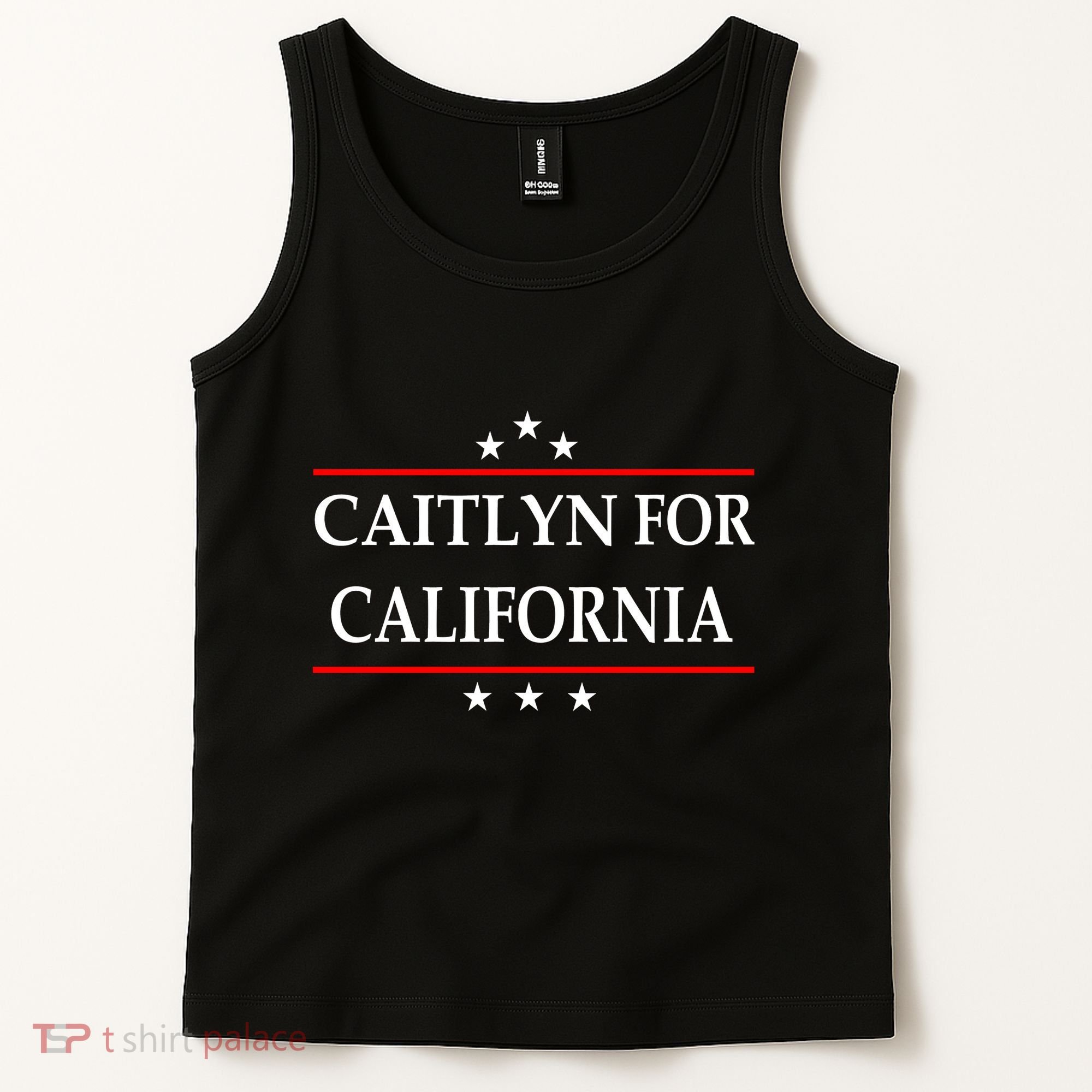 Caitlyn For California Governor Jenner Campaign Tank Top