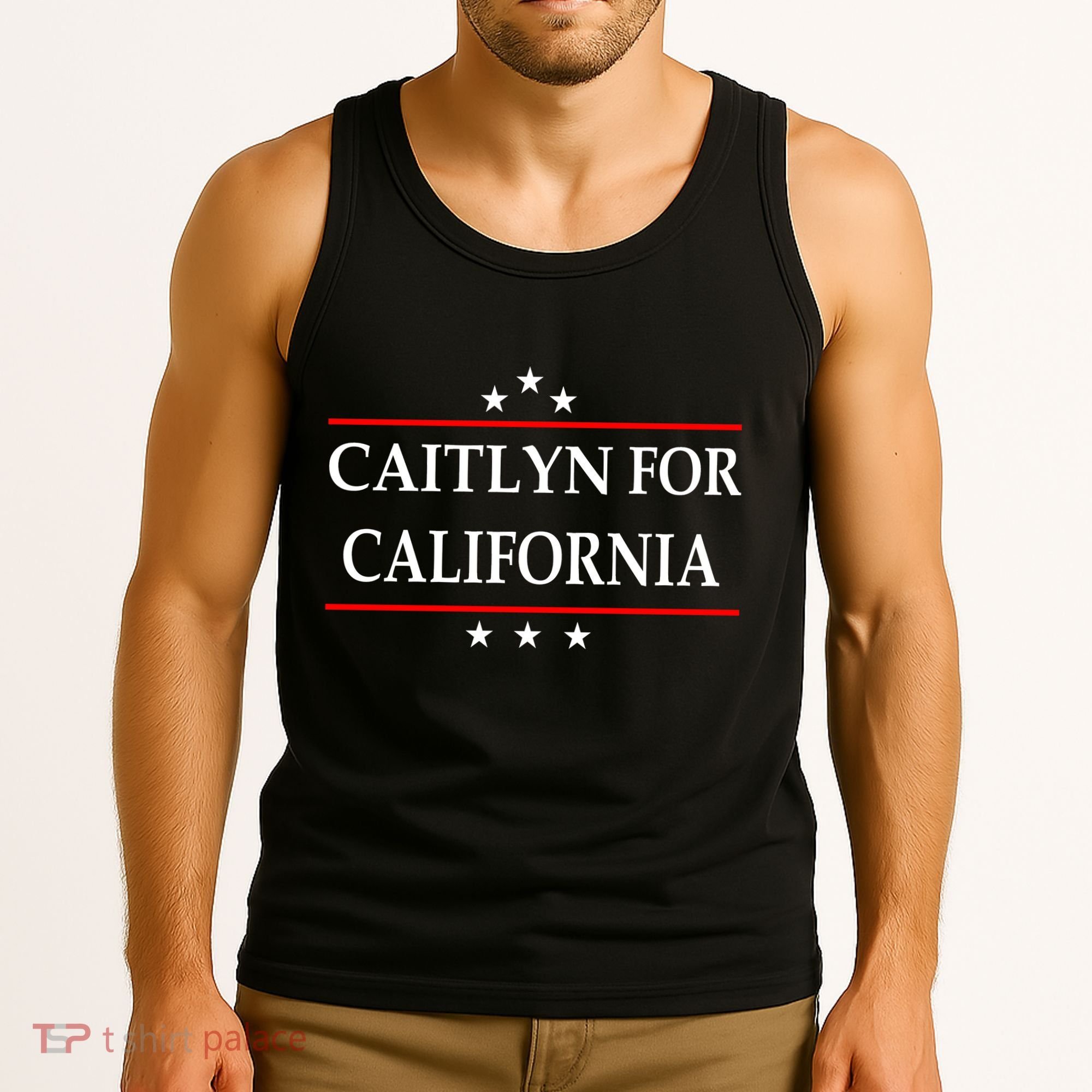 Caitlyn For California Governor Jenner Campaign Tank Top