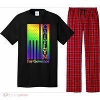 Caitlyn For California Jenner For Governor Pajama Set thumb 0