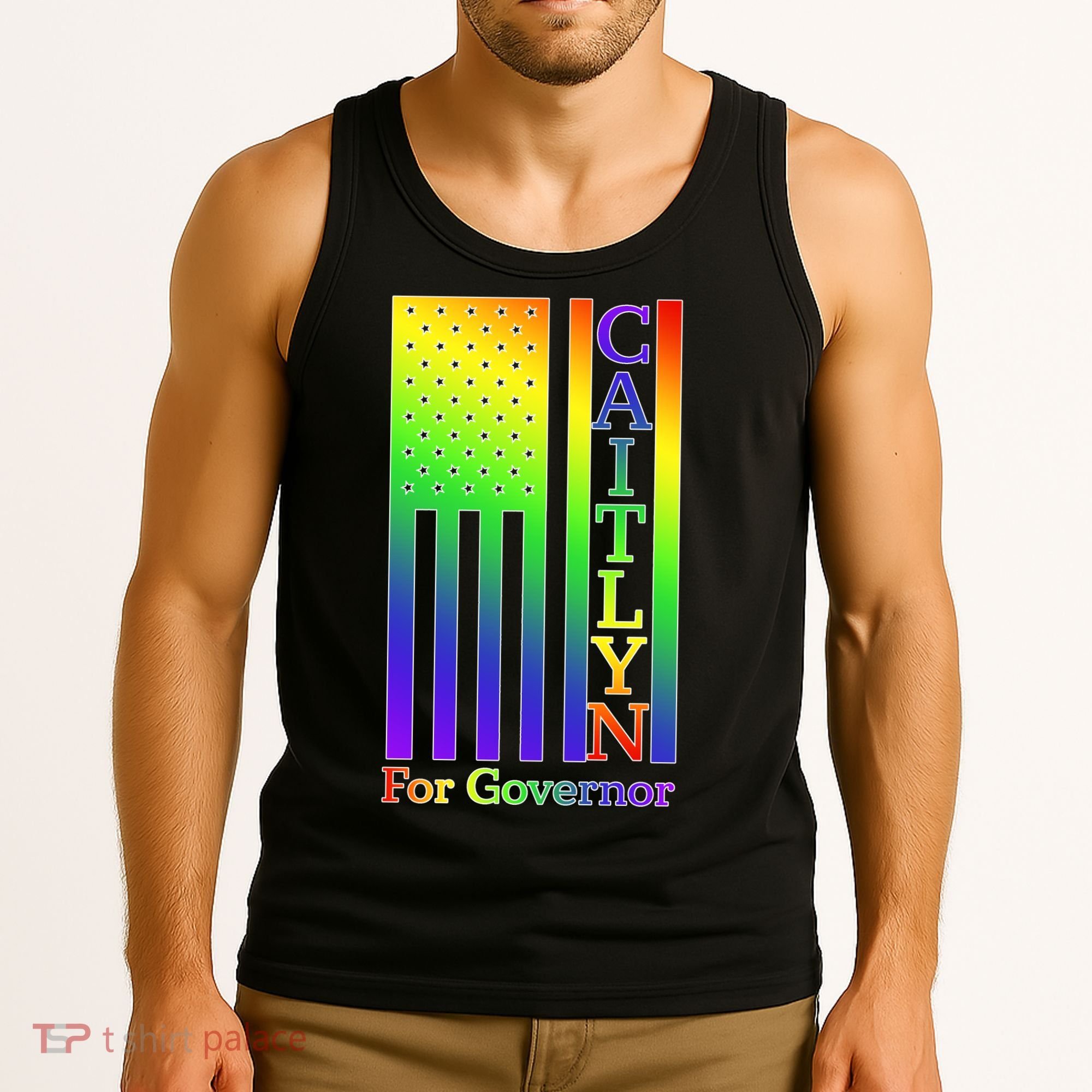 Caitlyn For California Jenner For Governor Tank Top
