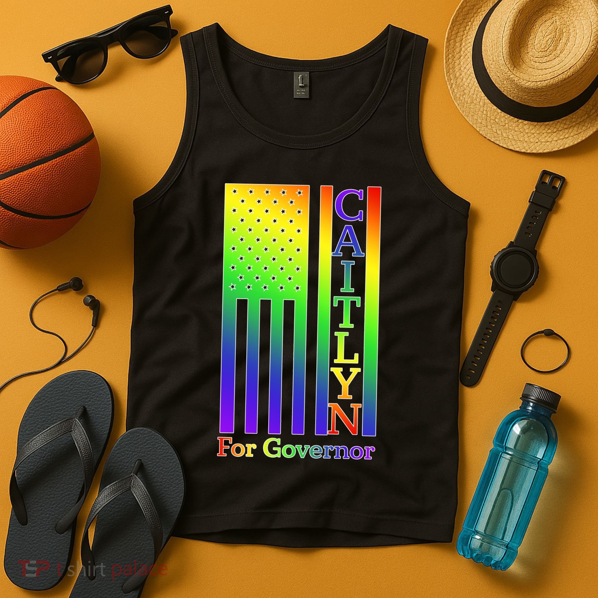 Caitlyn For California Jenner For Governor Tank Top