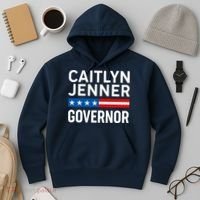 Caitlyn Jenner Governor Election Logo Hoodie thumb 3