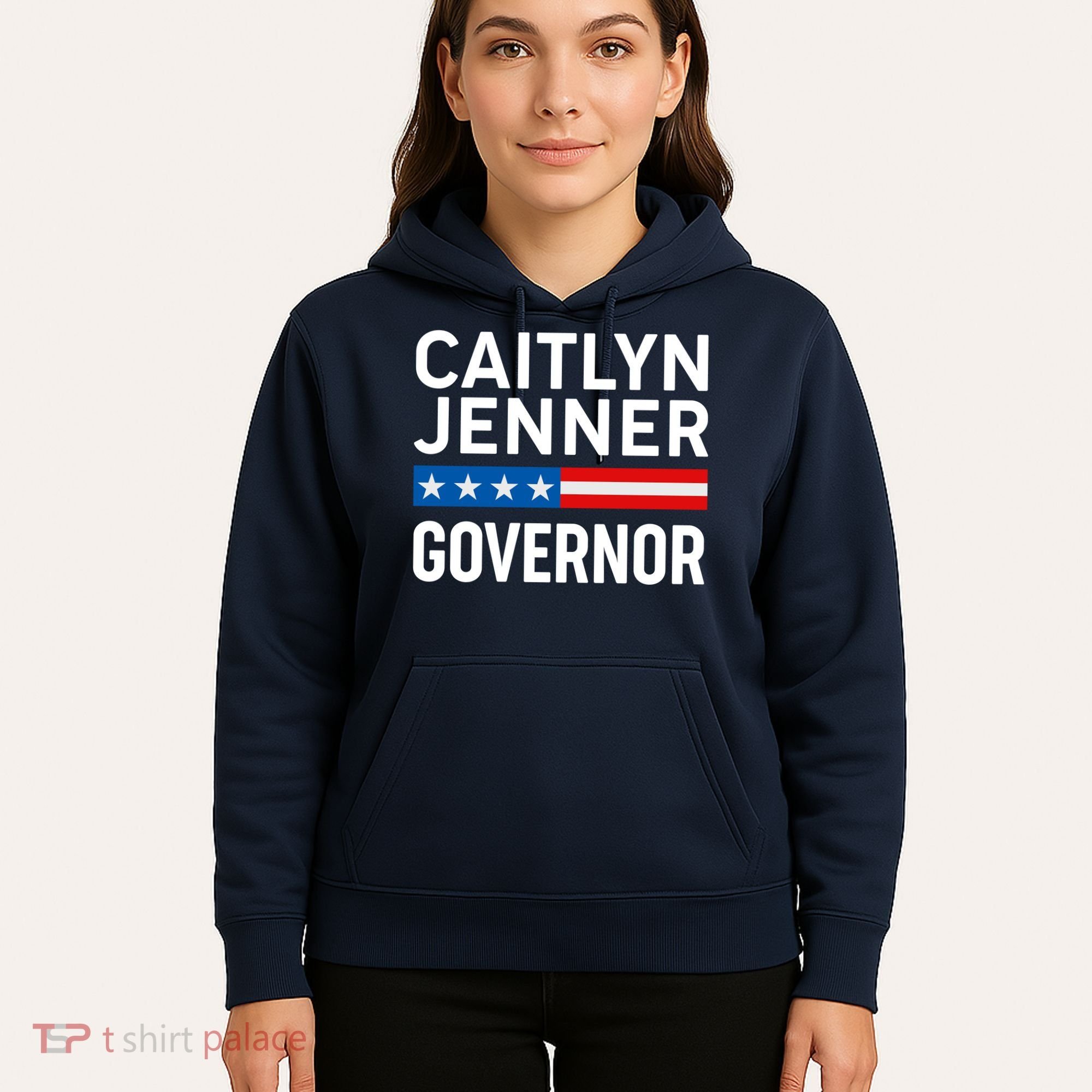Caitlyn Jenner Governor Election Logo Hoodie