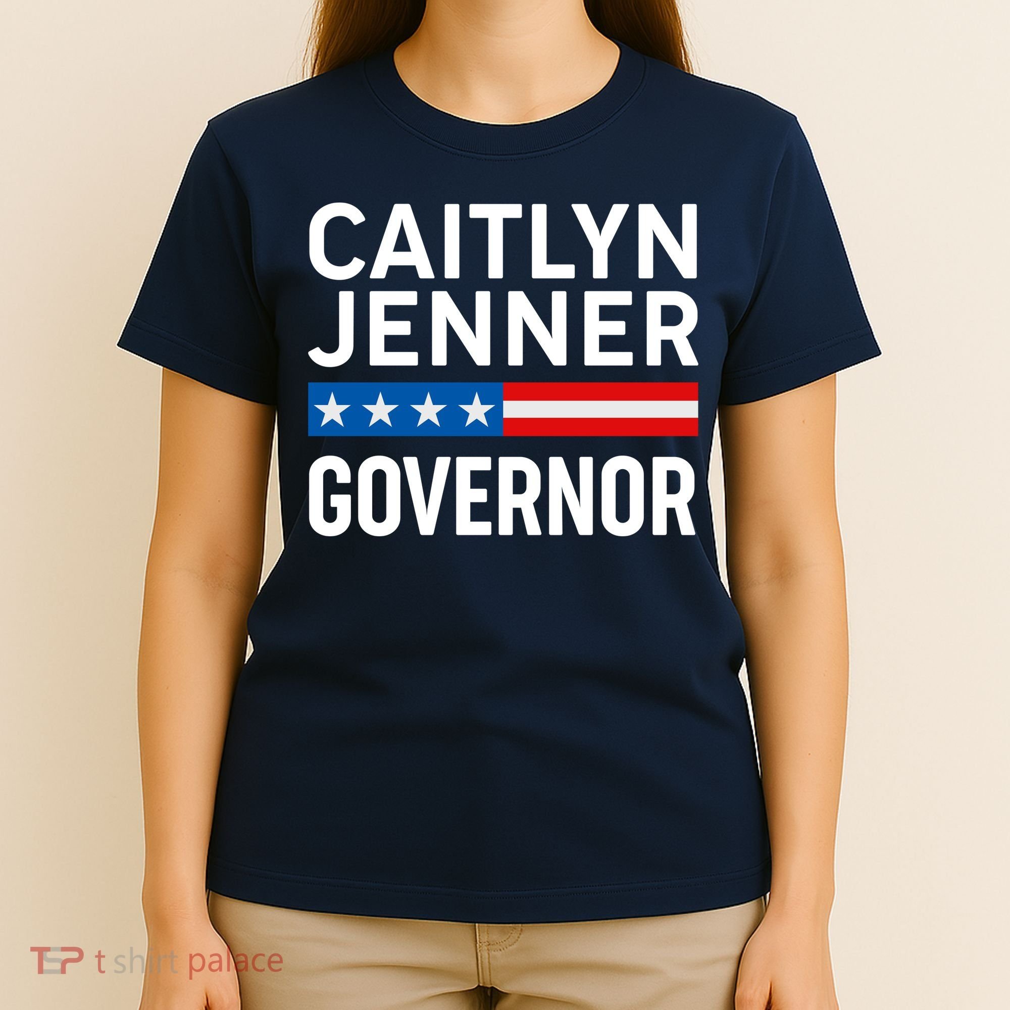 Caitlyn Jenner Governor Election Logo T-Shirt