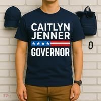Caitlyn Jenner Governor Election Logo T-Shirt thumb 6
