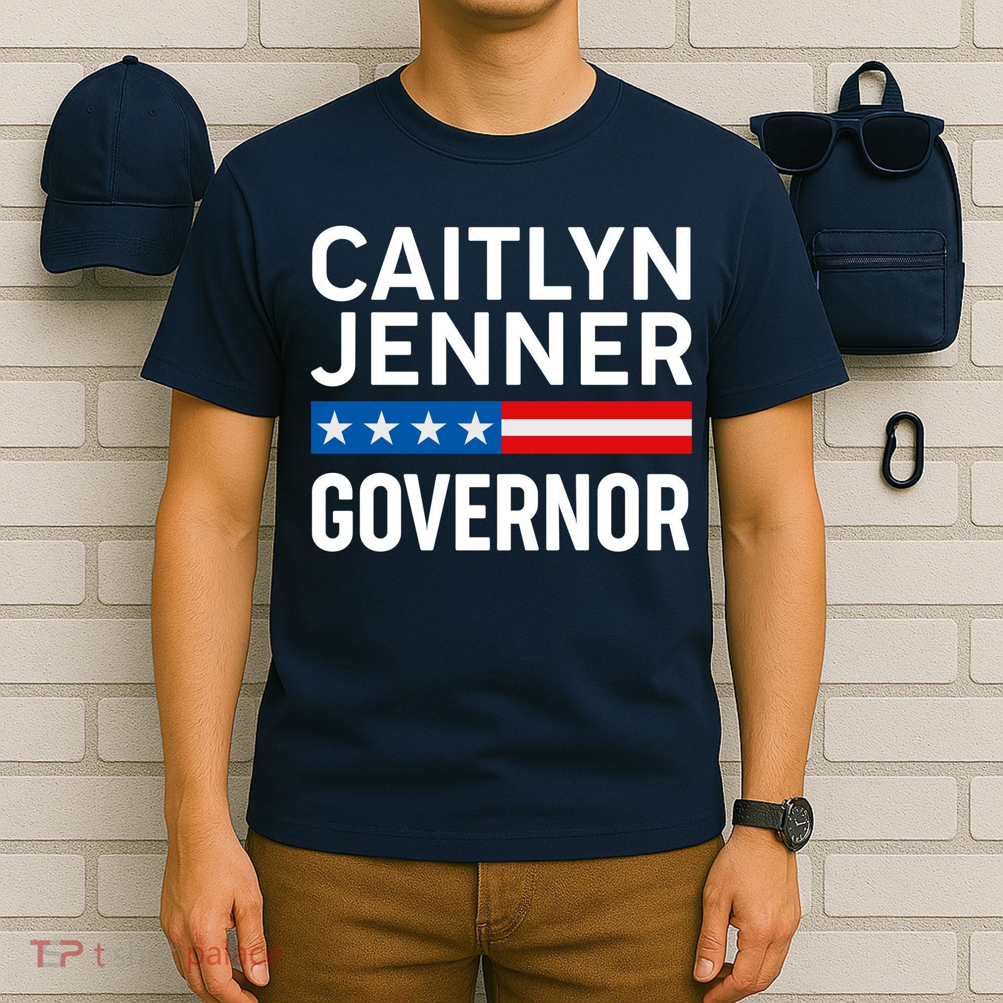 Caitlyn Jenner Governor Election Logo T-Shirt