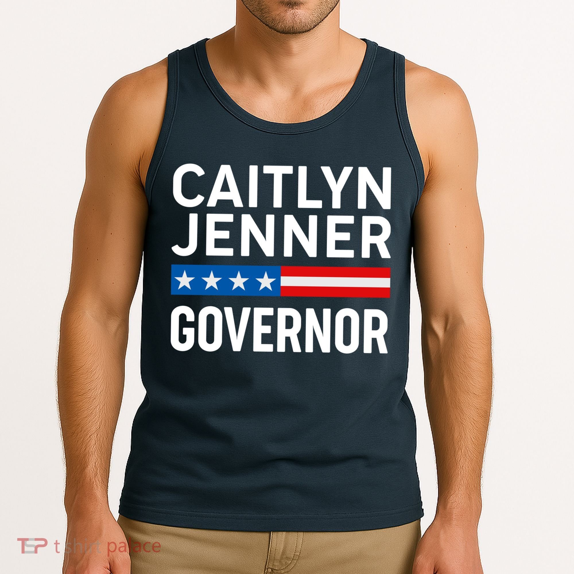 Caitlyn Jenner Governor Election Logo Tank Top