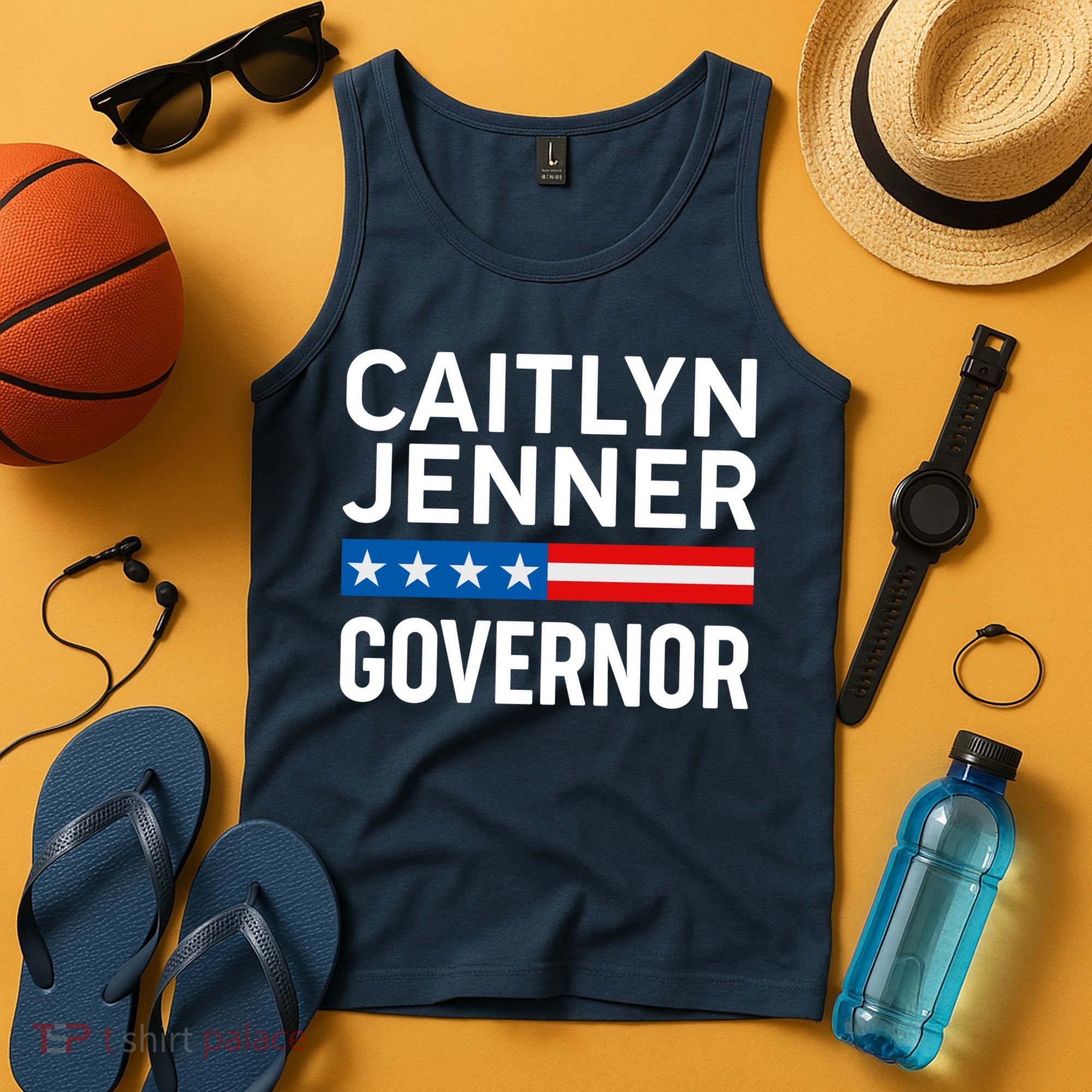 Caitlyn Jenner Governor Election Logo Tank Top