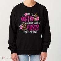 Coffee And Jesus Misses Plus Size Teacher Women's Sweatshirt thumb 0