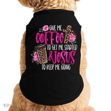 Coffee And Jesus Misses Plus Size Teacher Doggie Tank