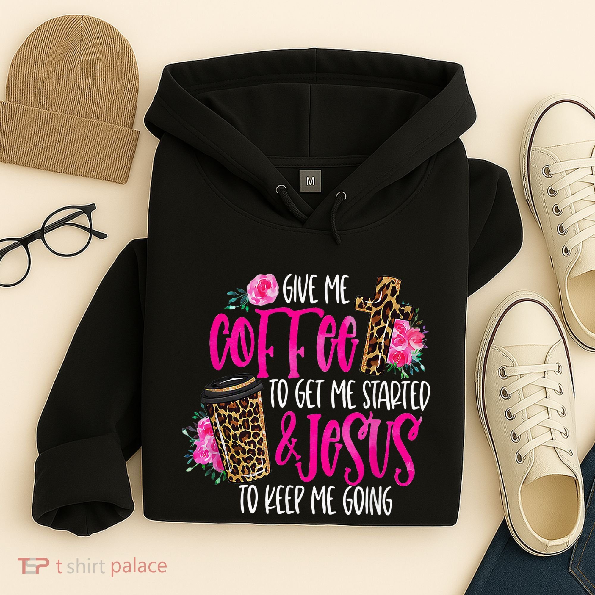 Coffee And Jesus Misses Plus Size Teacher Hoodie