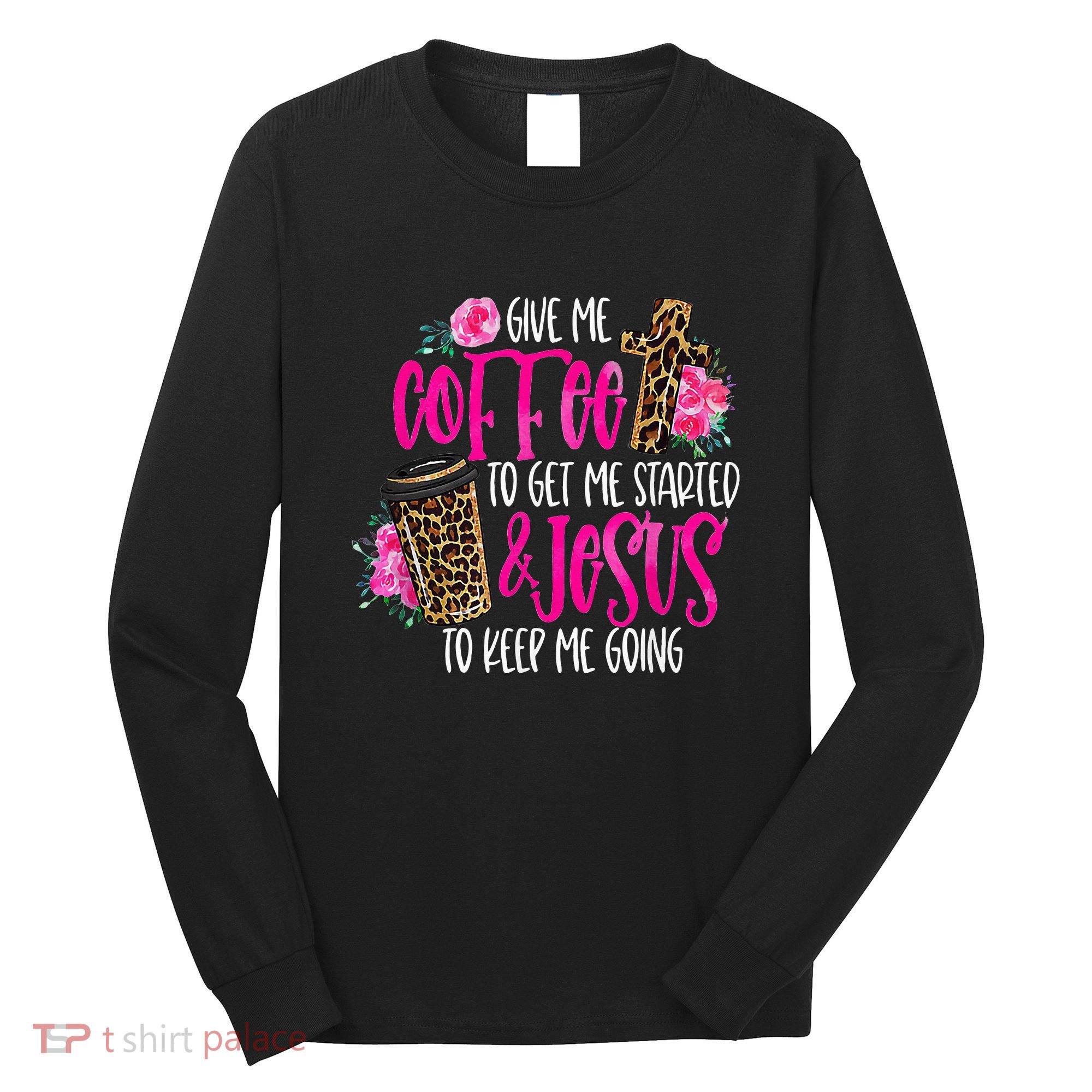 Coffee And Jesus Misses Plus Size Teacher Long Sleeve Shirt