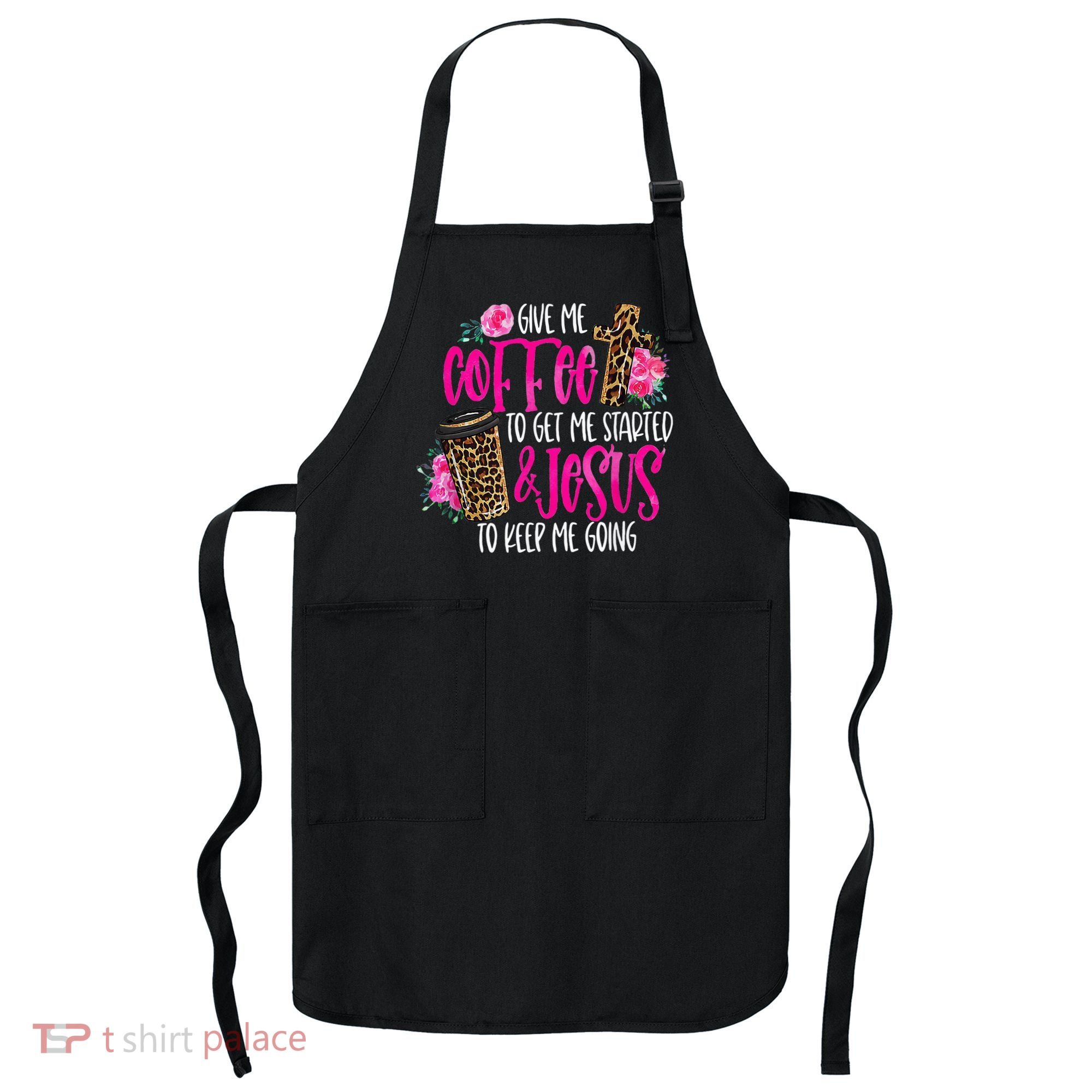 Coffee And Jesus Misses Plus Size Teacher Apron