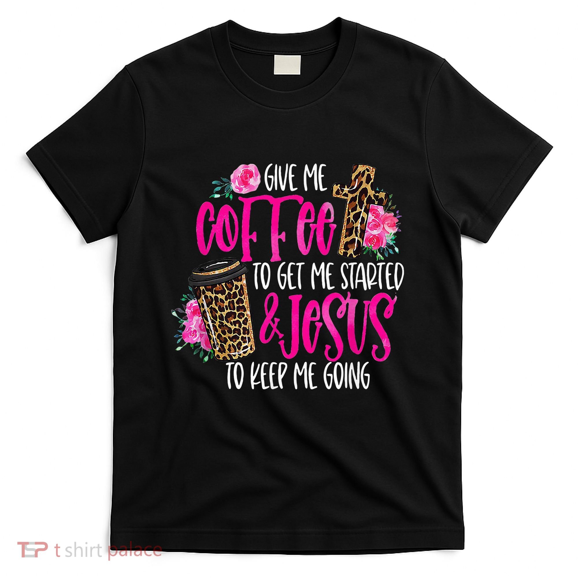 Coffee And Jesus Misses Plus Size Teacher T-Shirt