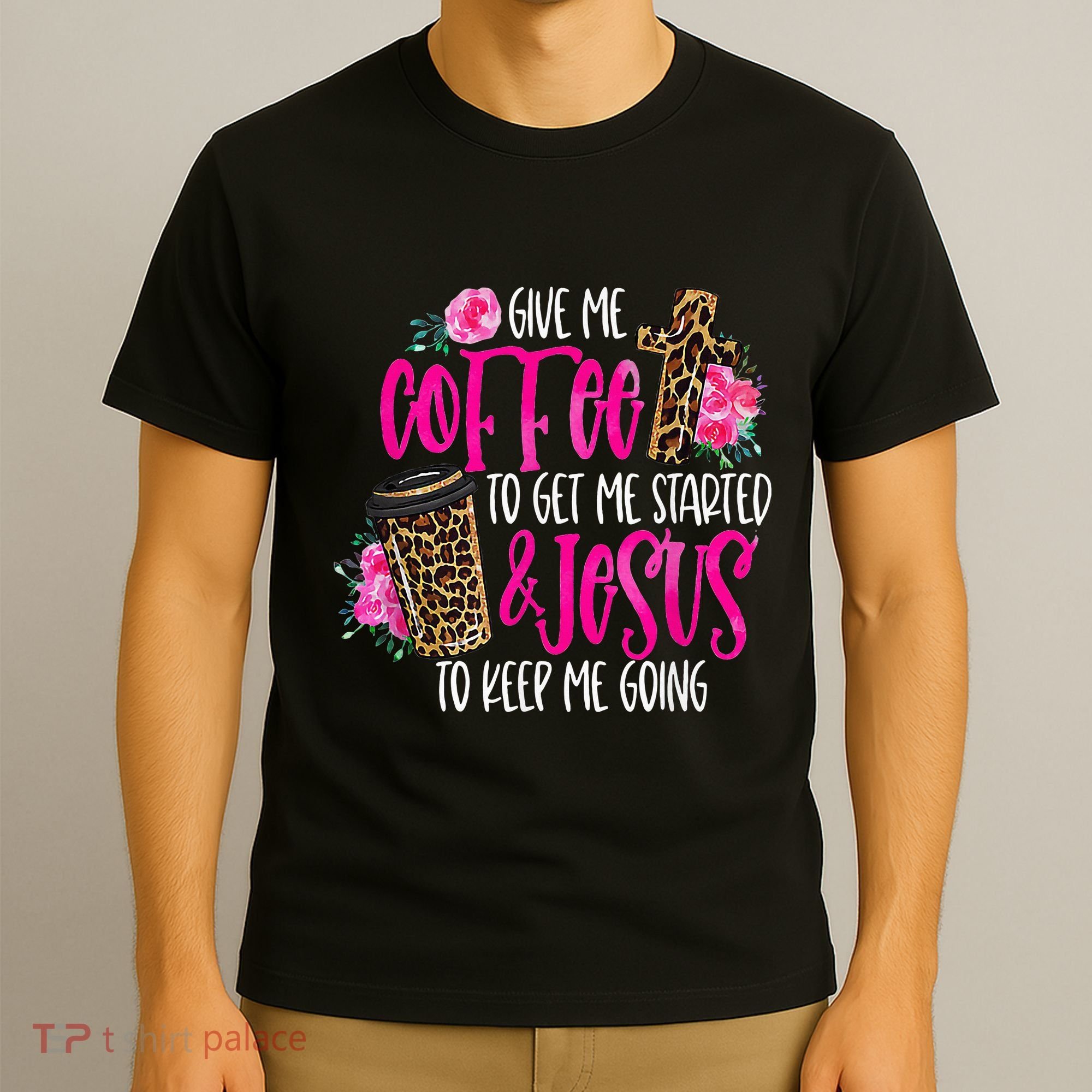 Coffee And Jesus Misses Plus Size Teacher T-Shirt