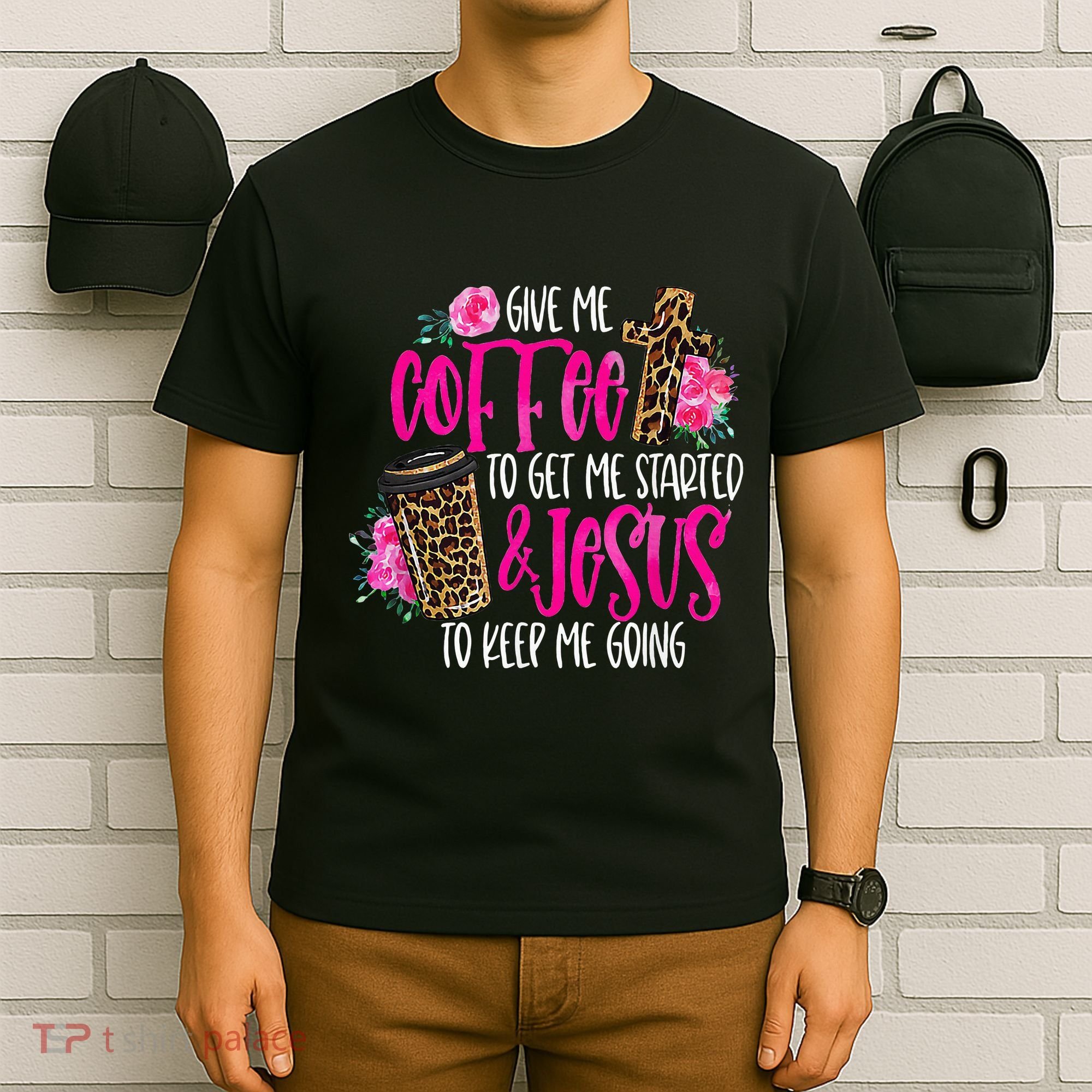 Coffee And Jesus Misses Plus Size Teacher T-Shirt