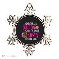 Coffee And Jesus Misses Plus Size Teacher Ornament thumb 0