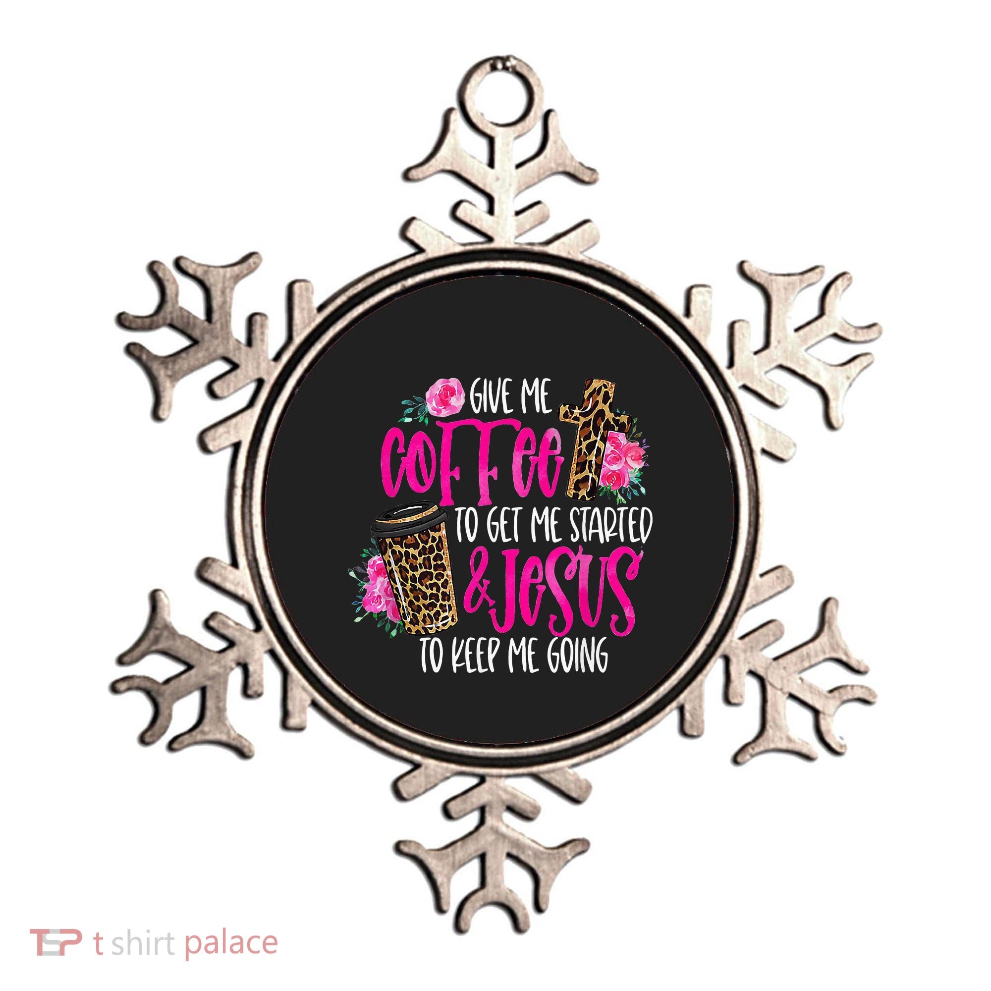 Coffee And Jesus Misses Plus Size Teacher Ornament