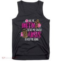 Coffee And Jesus Misses Plus Size Teacher Tank Top thumb 0